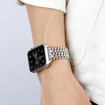 xDfind 魚の鱗テクスチャーメタルウォッチバンド、Apple Watch 42 / 44 / 45 / 46 / 49mm用、Apple Watch 38 / 40 / 41 / S11 42mm用