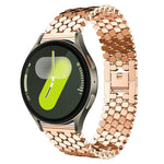 xDfind 魚鱗模様メタルウォッチバンド、Samsung Galaxy Watch Ultra/Ultra 2025用、Samsung Galaxy Watch8 / 8 Classic用、Samsung Galaxy Watch7 / FE / 6 / 5 / 4用、Samsung Galaxy Fit3用