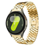 xDfind 魚鱗模様メタルウォッチバンド、Samsung Galaxy Watch Ultra/Ultra 2025用、Samsung Galaxy Watch8 / 8 Classic用、Samsung Galaxy Watch7 / FE / 6 / 5 / 4用、Samsung Galaxy Fit3用