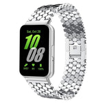 xDfind 魚鱗模様メタルウォッチバンド、Samsung Galaxy Watch Ultra/Ultra 2025用、Samsung Galaxy Watch8 / 8 Classic用、Samsung Galaxy Watch7 / FE / 6 / 5 / 4用、Samsung Galaxy Fit3用