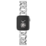 xDfind デニムチェーンメタルウォッチバンド、Apple Watch 42 / 44 / 45 / 46 / 49mm用