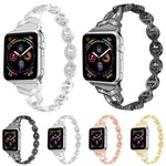 xDfind ダイヤモンドステンレススチールウォッチバンド、Apple Watch 42 / 44 / 45 / 46 / 49mm用、Apple Watch 38 / 40 / 41 / S10 42mm用