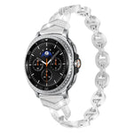 xDfind ダイヤモンドステンレススチールウォッチバンド、Samsung Galaxy Watch Ultra/Ultra 2025用、Samsung Galaxy Watch8 / 8 Classic用