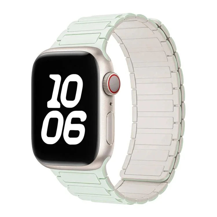 xDfind I字型マグネットシリコンウォッチバンド、Apple Watch 42 / 44 / 45 / 46 / 49mm用、Apple Watch 38 / 40 / 41 / S10 42mm用