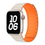 xDfind I字型マグネットシリコンウォッチバンド、Apple Watch 42 / 44 / 45 / 46 / 49mm用、Apple Watch 38 / 40 / 41 / S10 42mm用
