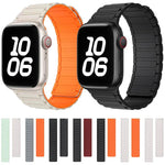 xDfind I字型マグネットシリコンウォッチバンド、Apple Watch 42 / 44 / 45 / 46 / 49mm用、Apple Watch 38 / 40 / 41 / S10 42mm用