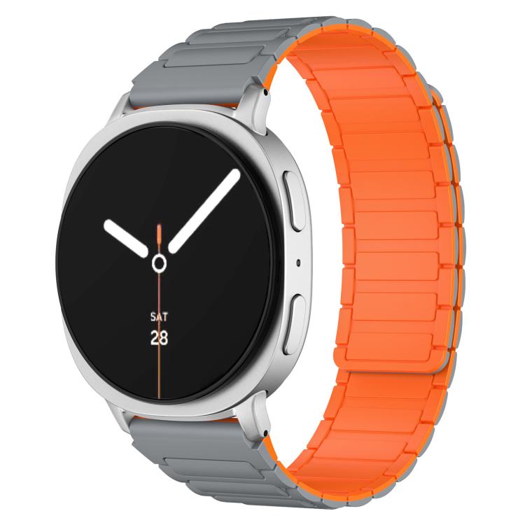 xDfind I字型 マグネット シリコンウォッチバンド、Samsung Galaxy Watch Ultra / Ultra 2025用、Samsung Galaxy Watch8 / 8 Classic用、Samsung Galaxy Fit3 SM-R390用