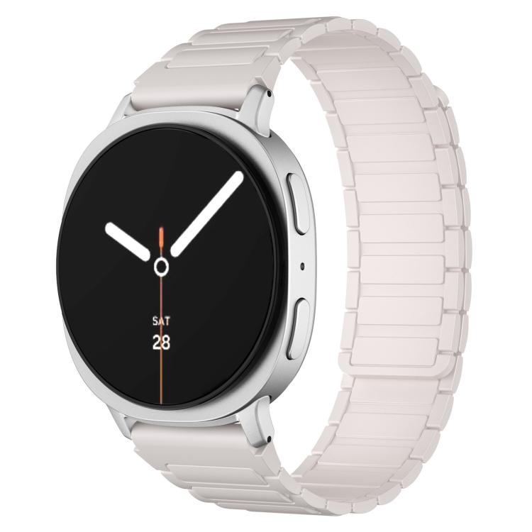 xDfind I字型 マグネット シリコンウォッチバンド、Samsung Galaxy Watch Ultra / Ultra 2025用、Samsung Galaxy Watch8 / 8 Classic用、Samsung Galaxy Fit3 SM-R390用