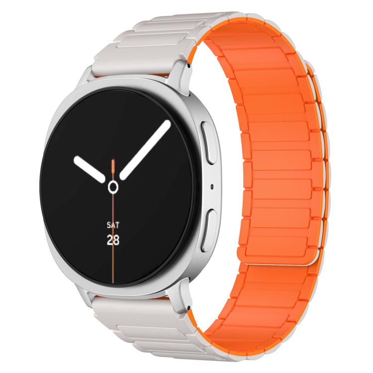 xDfind I字型 マグネット シリコンウォッチバンド、Samsung Galaxy Watch Ultra / Ultra 2025用、Samsung Galaxy Watch8 / 8 Classic用、Samsung Galaxy Fit3 SM-R390用
