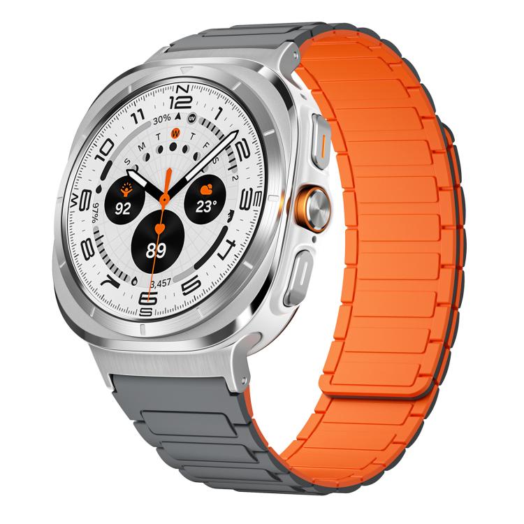 xDfind I字型 マグネット シリコンウォッチバンド、Samsung Galaxy Watch Ultra / Ultra 2025用、Samsung Galaxy Watch8 / 8 Classic用、Samsung Galaxy Fit3 SM-R390用