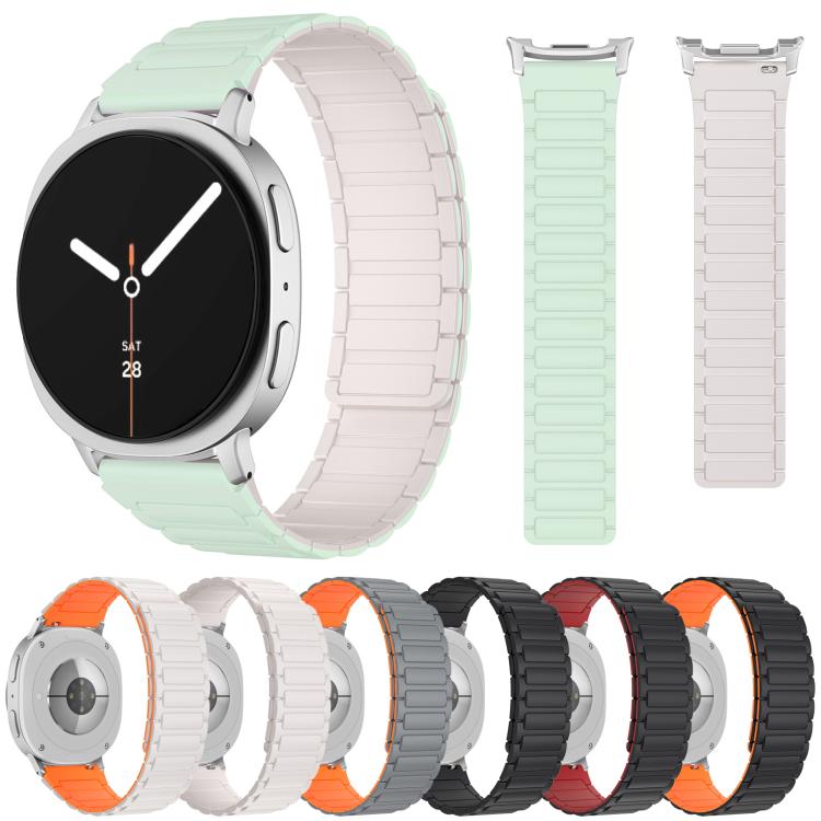 xDfind I字型 マグネット シリコンウォッチバンド、Samsung Galaxy Watch Ultra / Ultra 2025用、Samsung Galaxy Watch8 / 8 Classic用、Samsung Galaxy Fit3 SM-R390用