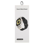 メカストライプテクスチャシリコンウォッチバンド、Apple Watch 46mm / 49mm / 45mm / 44mm 用