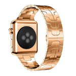 xDfind バタフライバックルステンレススチールウォッチバンド、Apple Watch 42 / 44 / 45 / 46 / 49mm用、Apple Watch 38 / 40 / 41 / S10 42mm用