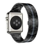 xDfind バタフライバックルステンレススチールウォッチバンド、Apple Watch 42 / 44 / 45 / 46 / 49mm用、Apple Watch 38 / 40 / 41 / S10 42mm用