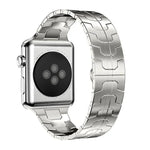 xDfind バタフライバックルステンレススチールウォッチバンド、Apple Watch 42 / 44 / 45 / 46 / 49mm用、Apple Watch 38 / 40 / 41 / S10 42mm用