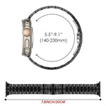 xDfind バタフライバックルステンレススチールウォッチバンド、Apple Watch 42 / 44 / 45 / 46 / 49mm用、Apple Watch 38 / 40 / 41 / S10 42mm用