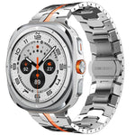 xDfind バタフライバックルステンレススチールウォッチバンド、Samsung Galaxy Watch Ultra / Ultra 2025用、Samsung Galaxy Watch8 / 8 Classic用
