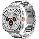 xDfind バタフライバックルステンレススチールウォッチバンド、Samsung Galaxy Watch Ultra / Ultra 2025用、Samsung Galaxy Watch8 / 8 Classic用