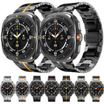 xDfind バタフライバックルステンレススチールウォッチバンド、Samsung Galaxy Watch Ultra / Ultra 2025用、Samsung Galaxy Watch8 / 8 Classic用
