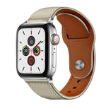 xDfind リベットバックル本革ウォッチバンド、Apple Watch 42 / 44 / 45 / 46 / 49mm用、Apple Watch 38 / 40 / 41 / S10 42mm用