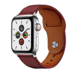 xDfind リベットバックル本革ウォッチバンド、Apple Watch 42 / 44 / 45 / 46 / 49mm用、Apple Watch 38 / 40 / 41 / S10 42mm用