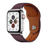 xDfind リベットバックル本革ウォッチバンド、Apple Watch 42 / 44 / 45 / 46 / 49mm用、Apple Watch 38 / 40 / 41 / S10 42mm用