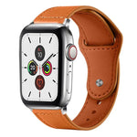 xDfind リベットバックル本革ウォッチバンド、Apple Watch 42 / 44 / 45 / 46 / 49mm用、Apple Watch 38 / 40 / 41 / S10 42mm用