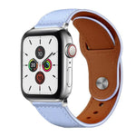 xDfind リベットバックル本革ウォッチバンド、Apple Watch 42 / 44 / 45 / 46 / 49mm用、Apple Watch 38 / 40 / 41 / S10 42mm用