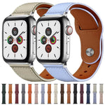 xDfind リベットバックル本革ウォッチバンド、Apple Watch 42 / 44 / 45 / 46 / 49mm用、Apple Watch 38 / 40 / 41 / S10 42mm用