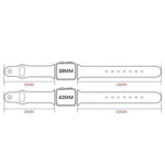 xDfind リベットバックル本革ウォッチバンド、Apple Watch 42 / 44 / 45 / 46 / 49mm用、Apple Watch 38 / 40 / 41 / S10 42mm用