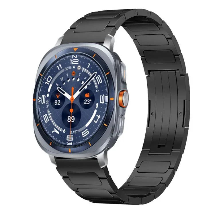 xDfind I字型バックルステンレススチールウォッチバンド、Samsung Galaxy Watch Ultra/Ultra 2025用、Samsung Galaxy Watch8 / 8 Classic用