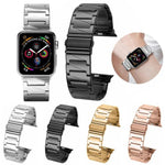 xDfind ステップステンレススチールウォッチバンド、Apple Watch 42 / 44 / 45 / 46 / 49mm用、Apple Watch 38 / 40 / 41 / S10 42mm用