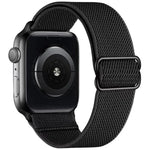 xDfind 調節可能なスライドバックル付き伸縮ナイロンウォッチバンド、Apple Watch 42 / 44 / 45 / 46 / 49mm用、Apple Watch 38 / 40 / 41 / S10 42mm用
