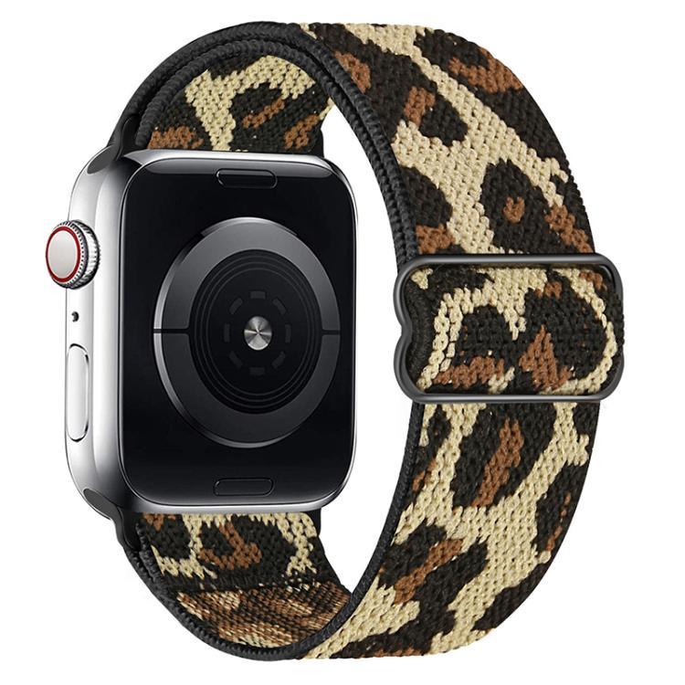 xDfind 調節可能なスライドバックル付き伸縮ナイロンウォッチバンド、Apple Watch 42 / 44 / 45 / 46 / 49mm用、Apple Watch 38 / 40 / 41 / S10 42mm用