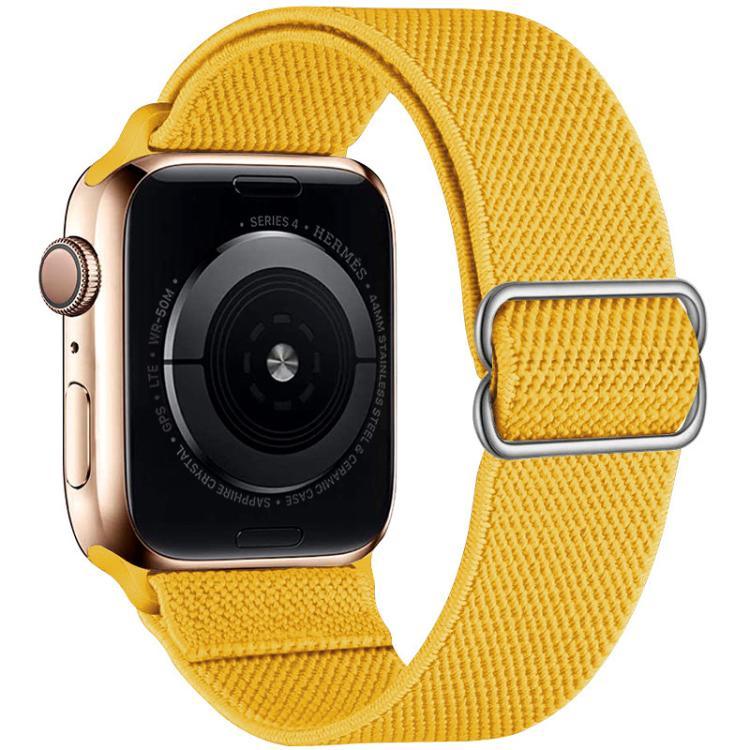 xDfind 調節可能なスライドバックル付き伸縮ナイロンウォッチバンド、Apple Watch 42 / 44 / 45 / 46 / 49mm用、Apple Watch 38 / 40 / 41 / S10 42mm用