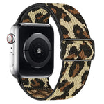 xDfind 調節可能なスライドバックル付き伸縮ナイロンウォッチバンド、Apple Watch 42 / 44 / 45 / 46 / 49mm用、Apple Watch 38 / 40 / 41 / S10 42mm用