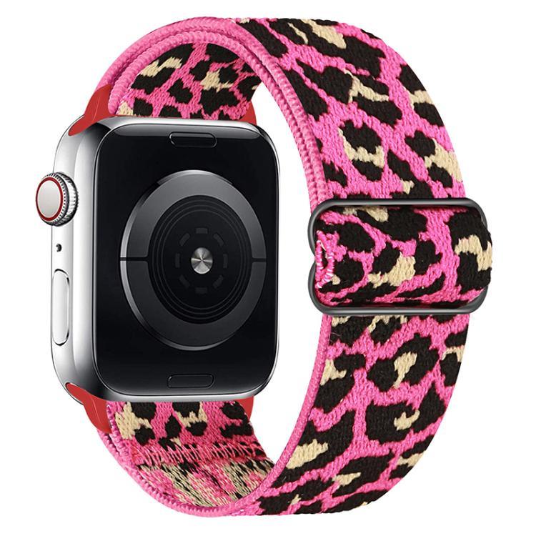 xDfind 調節可能なスライドバックル付き伸縮ナイロンウォッチバンド、Apple Watch 42 / 44 / 45 / 46 / 49mm用、Apple Watch 38 / 40 / 41 / S10 42mm用