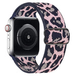 xDfind 調節可能なスライドバックル付き伸縮ナイロンウォッチバンド、Apple Watch 42 / 44 / 45 / 46 / 49mm用、Apple Watch 38 / 40 / 41 / S10 42mm用