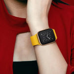 xDfind 調節可能なスライドバックル付き伸縮ナイロンウォッチバンド、Apple Watch 42 / 44 / 45 / 46 / 49mm用、Apple Watch 38 / 40 / 41 / S10 42mm用