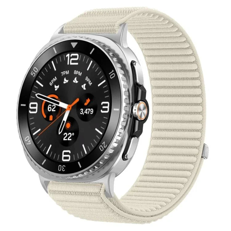 xDfind 編みナイロンマジックテープウォッチバンド、Samsung Galaxy Watch8 / 8 Classic用