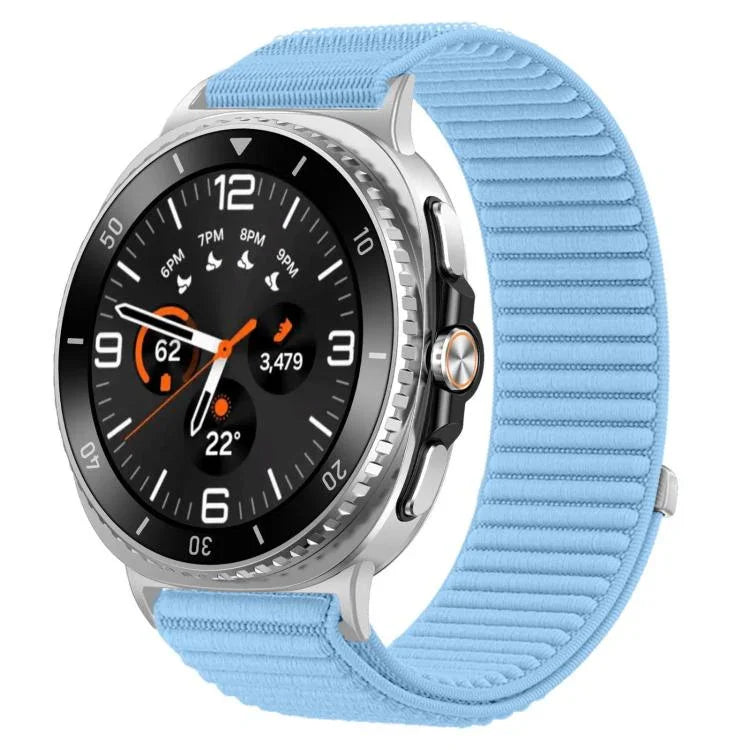 xDfind 編みナイロンマジックテープウォッチバンド、Samsung Galaxy Watch8 / 8 Classic用