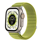 xDfind 織りナイロン製フック＆ループファスナーベルト、Apple Watch 42 / 44 / 45 / 46 / 49mm用、Apple Watch 38 / 40 / 41 / S10 42mm用