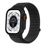 xDfind 織りナイロン製フック＆ループファスナーベルト、Apple Watch 42 / 44 / 45 / 46 / 49mm用、Apple Watch 38 / 40 / 41 / S10 42mm用