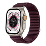 xDfind 織りナイロン製フック＆ループファスナーベルト、Apple Watch 42 / 44 / 45 / 46 / 49mm用、Apple Watch 38 / 40 / 41 / S10 42mm用