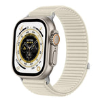 xDfind 織りナイロン製フック＆ループファスナーベルト、Apple Watch 42 / 44 / 45 / 46 / 49mm用、Apple Watch 38 / 40 / 41 / S10 42mm用