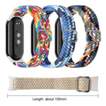 xDfind Adjustable Elastic Nylon Braided Watch Band, For Xiaomi Smart Band 10 / 9 / 8