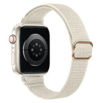 xDfind ラダーバックル 小さめウエスト用伸縮ナイロンウォッチバンド、Apple Watch 42 / 44 / 45 / 46 / 49mm用、Apple Watch 38 / 40 / 41 / S10 42mm用