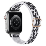 xDfind ラダーバックル 小さめウエスト用伸縮ナイロンウォッチバンド、Apple Watch 42 / 44 / 45 / 46 / 49mm用、Apple Watch 38 / 40 / 41 / S10 42mm用