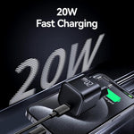 USAMS CC260 20W GaN USB-C / Type-C ポート ミニ急速充電器、CC260