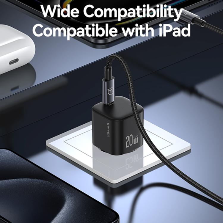 USAMS CC260 20W GaN USB-C / Type-C ポート ミニ急速充電器、CC260